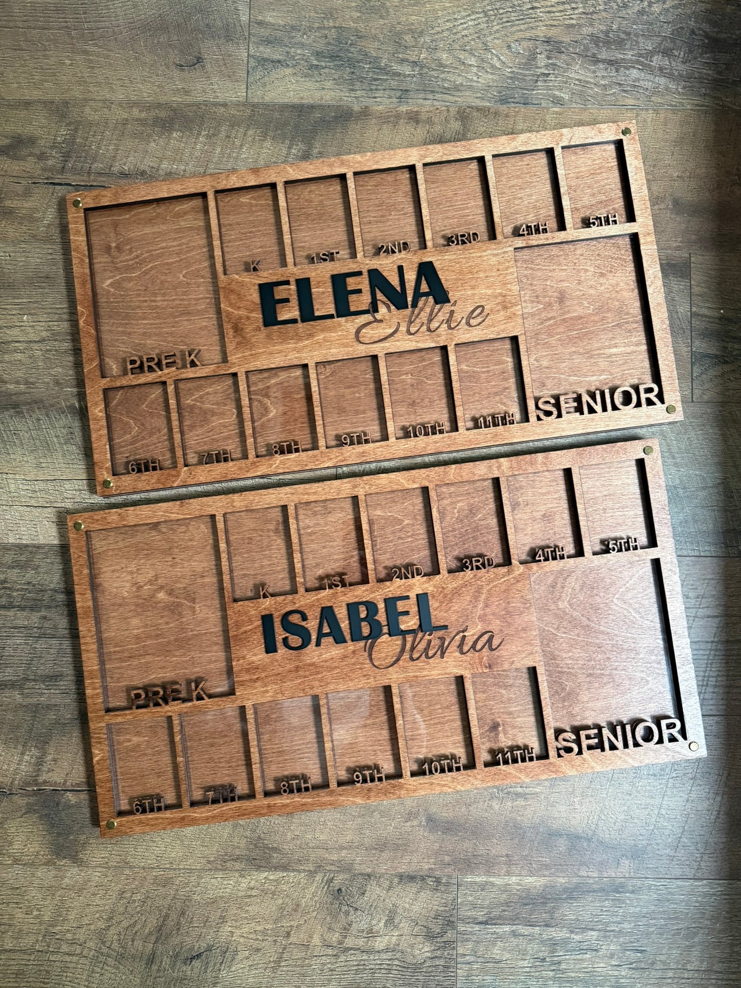 Custom School years Picture Frame - Pre-k to Senior
