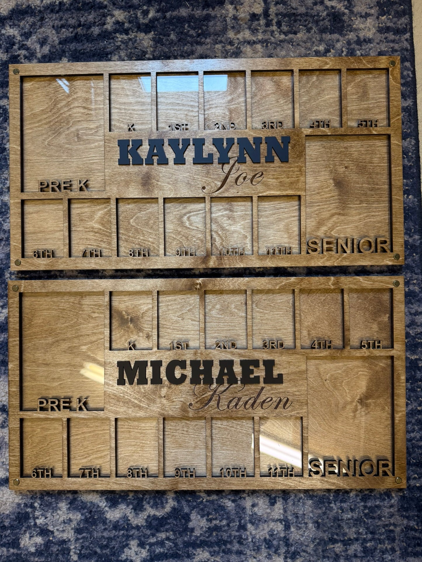 Custom School years Picture Frame - Pre-k to Senior