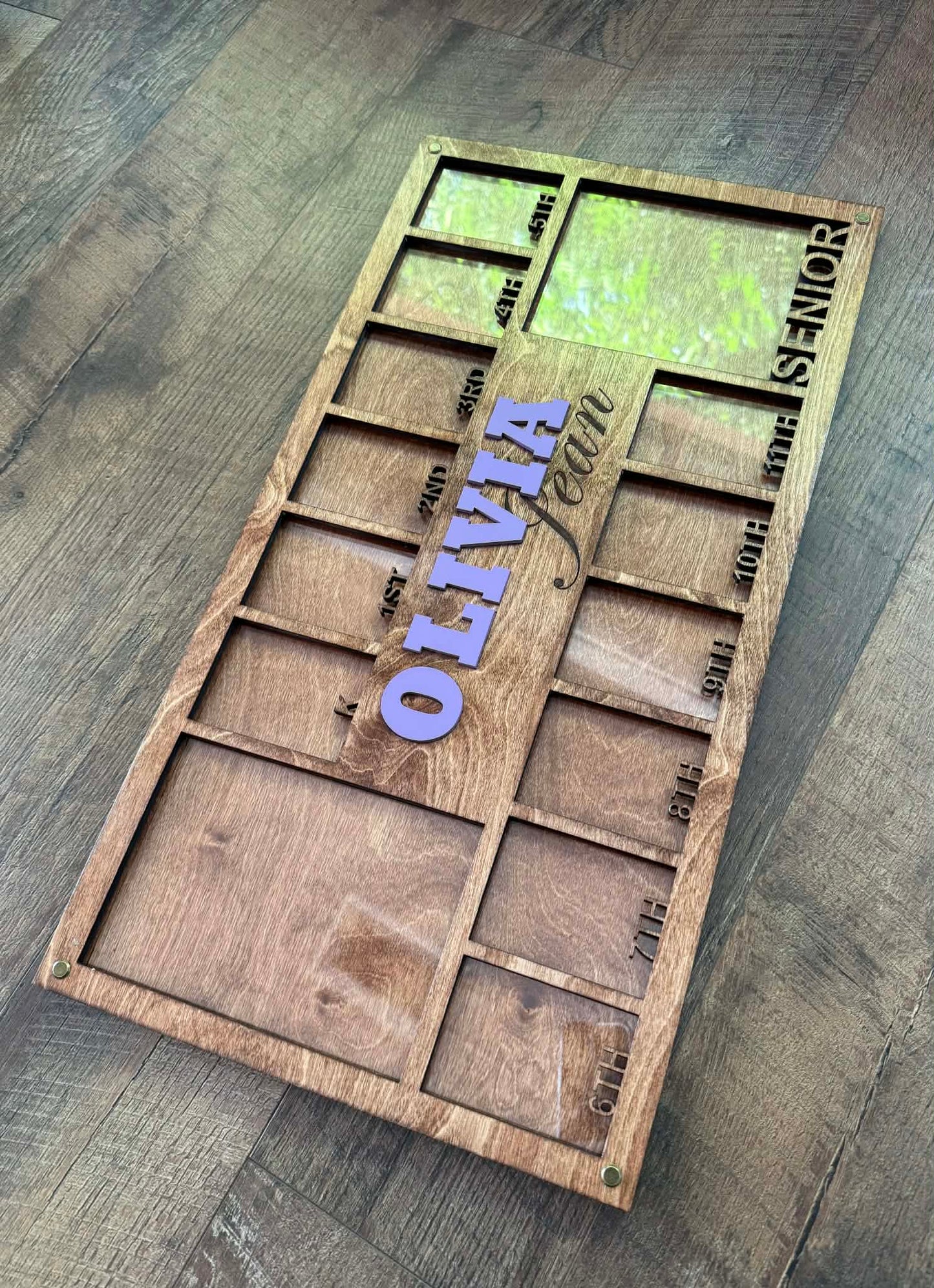 Personalized School Years Frame | Pre-k to Senior