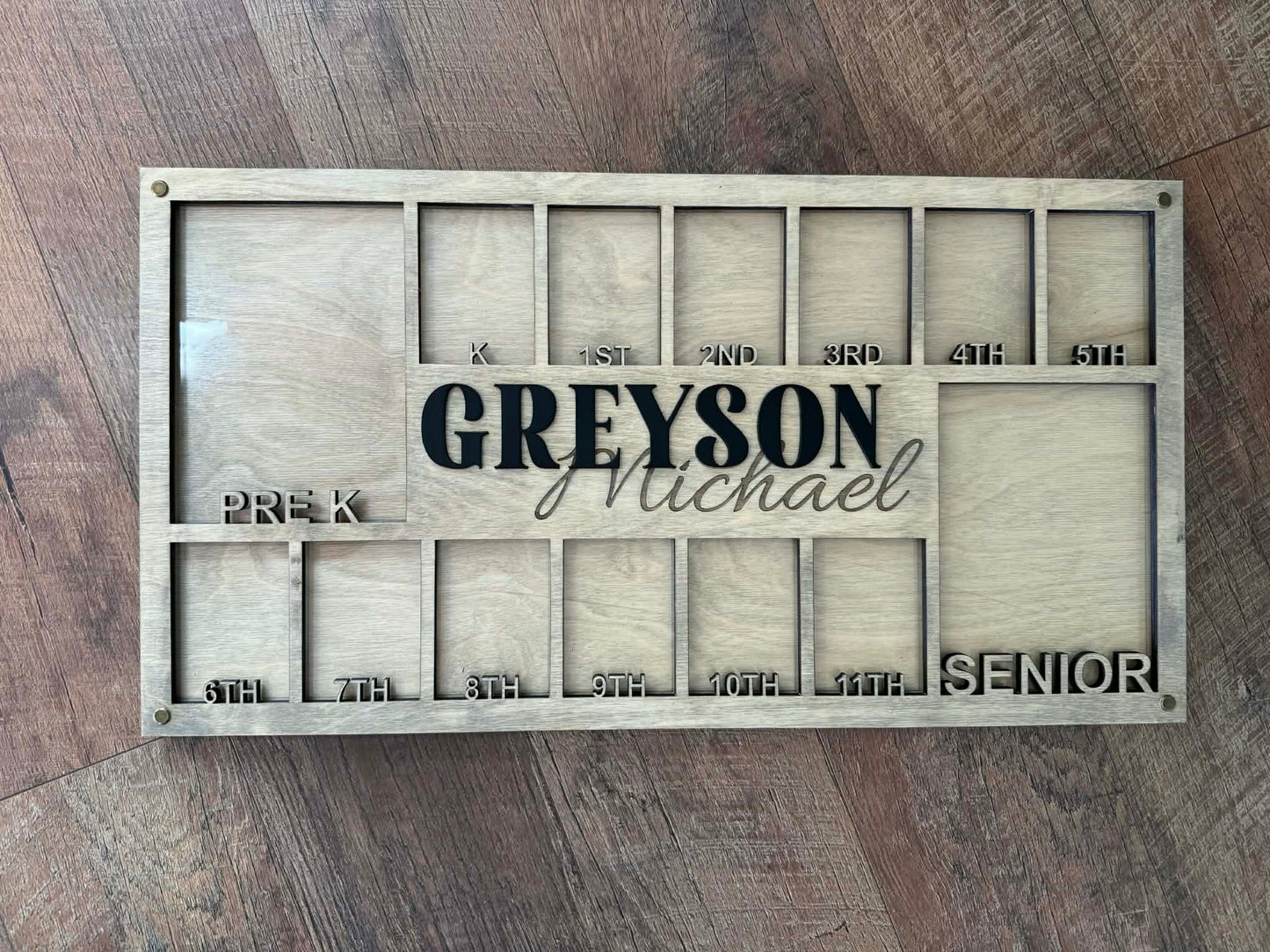 Personalized School Years Frame | Pre-k to Senior