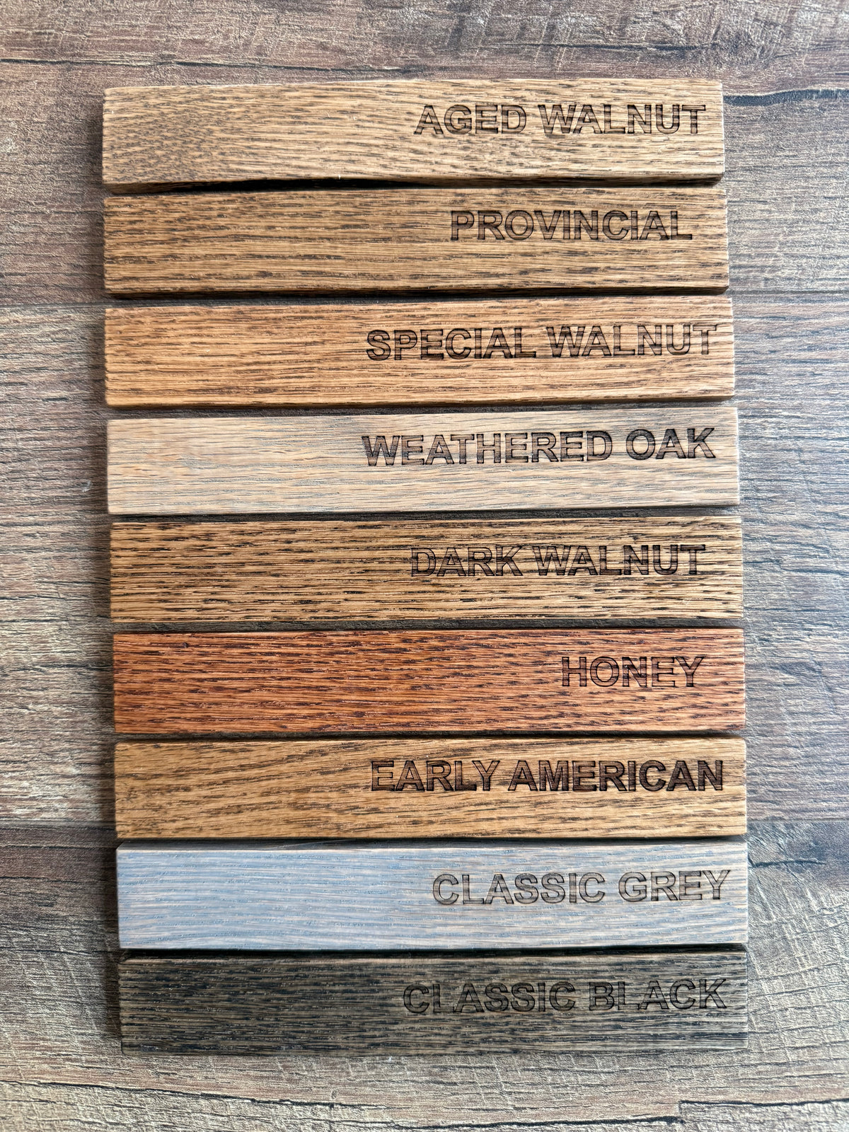 Handmade Oak Growth Ruler