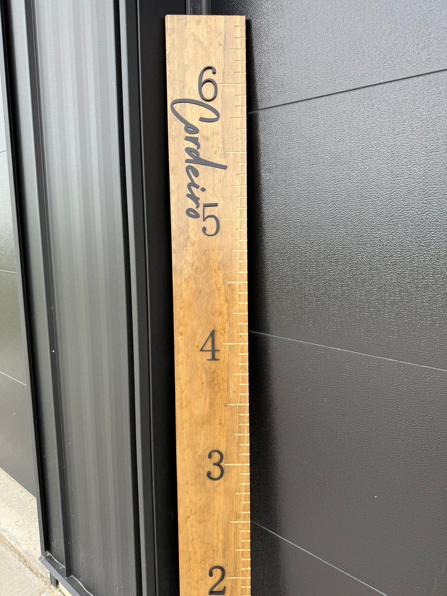 Custom Wooden Growth Ruler – Height Chart Keepsake
