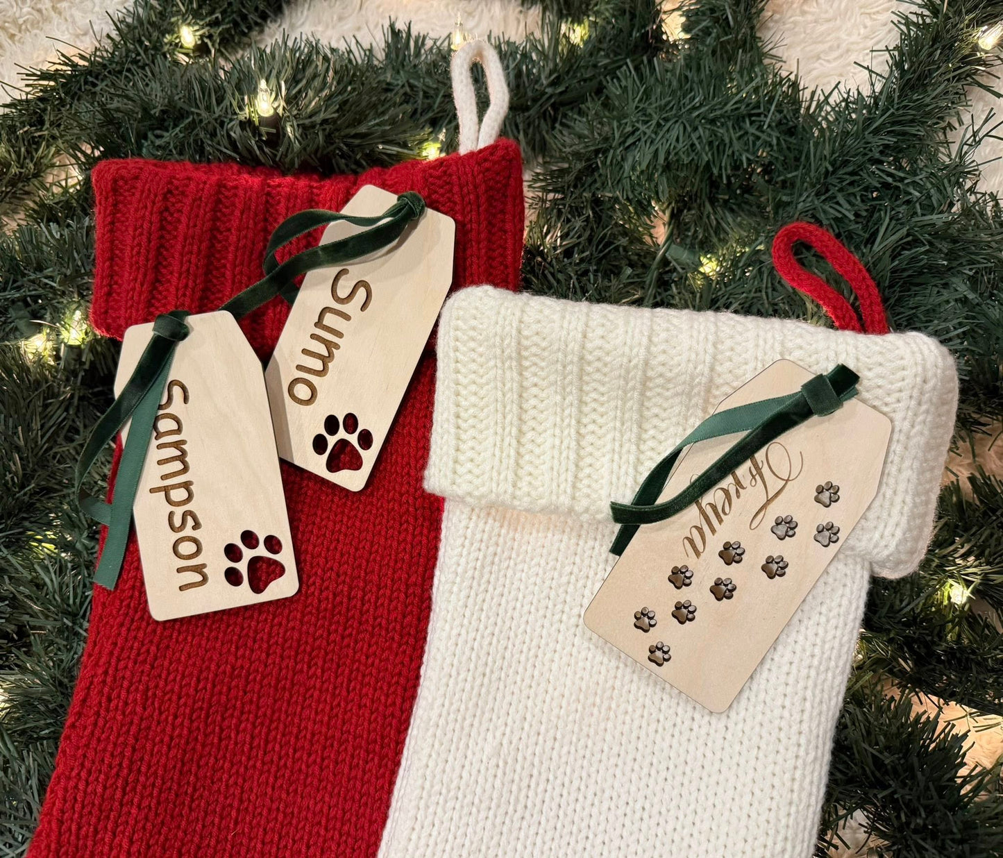 Stocking Tag Ornaments